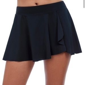 Profile by Gottex Tutti Frutti Ruffle Flyaway Swim Skirt Size 8